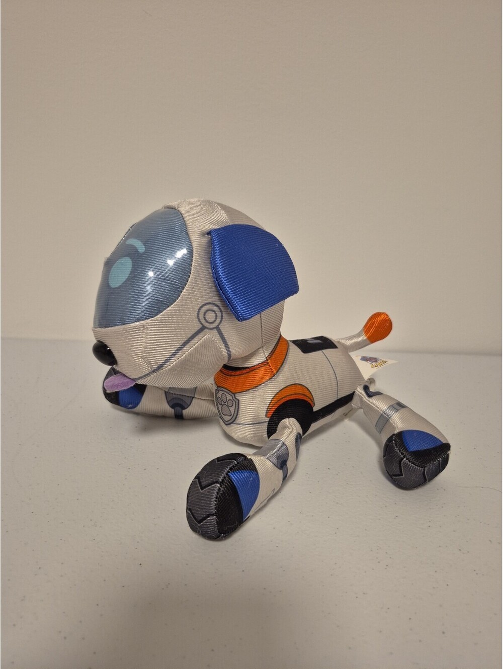 Paw Patrol Live Robo Dog Plush Ryder Pet Puppy Dog Toy Spin Master 9"
